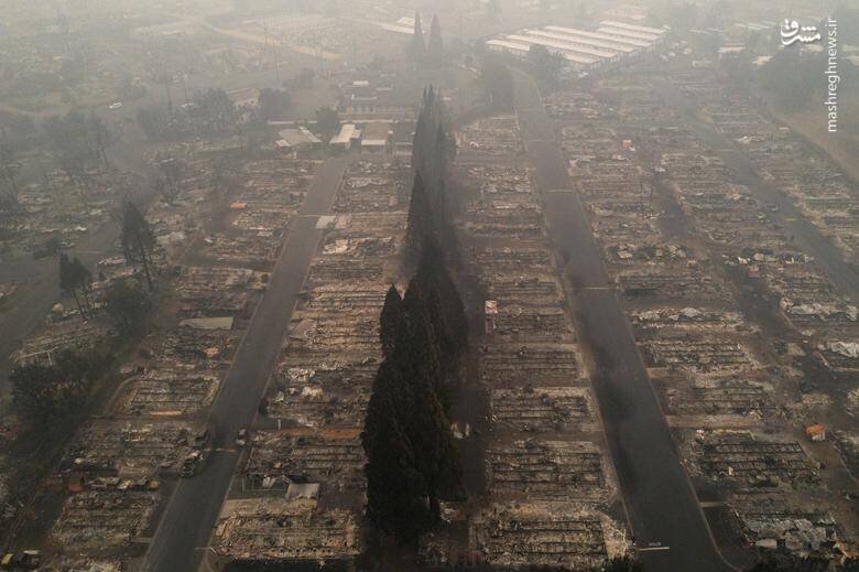 کالیفرنیا تبدیل به خاکستر شد