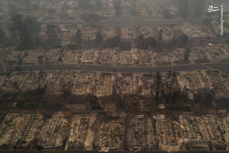 کالیفرنیا تبدیل به خاکستر شد