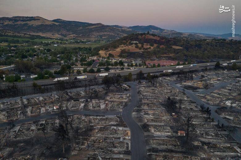 کالیفرنیا تبدیل به خاکستر شد