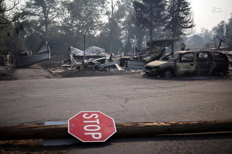 کالیفرنیا تبدیل به خاکستر شد