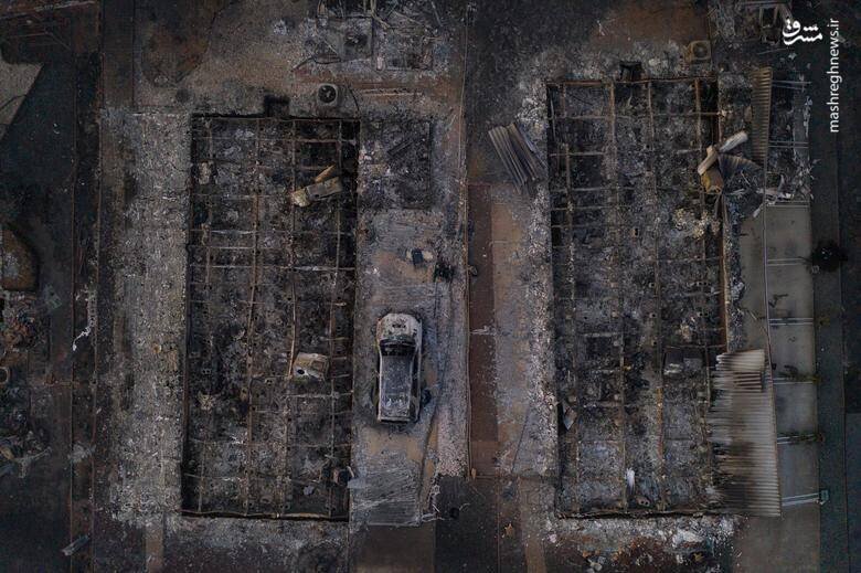 کالیفرنیا تبدیل به خاکستر شد