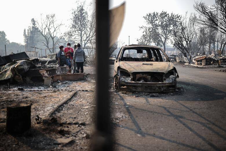 کالیفرنیا تبدیل به خاکستر شد