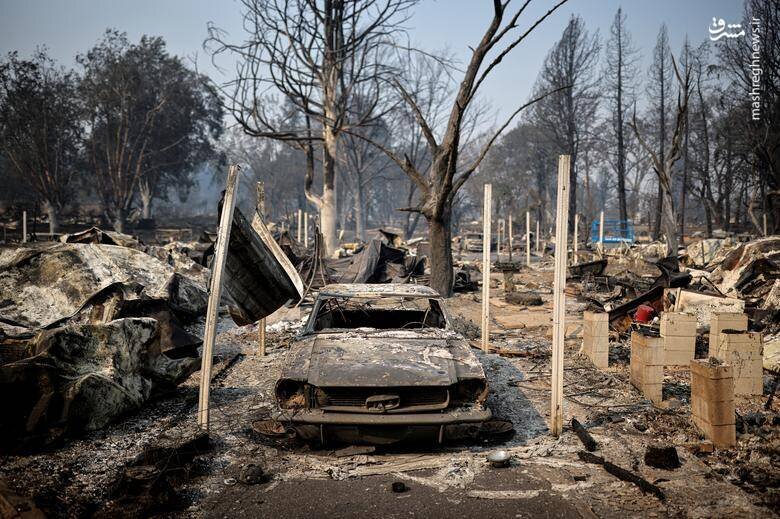 کالیفرنیا تبدیل به خاکستر شد