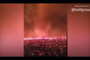ببینید | گردبادی از آتش در کالیفرنیا