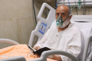 تصاویر | عیادت از حجت‌الاسلام انصاریان در بیمارستان