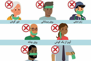 ببینید | اشتباهات رایج هنگام ماسک زدن
