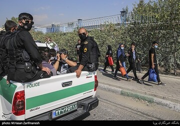 دستگیری اراذل و اوباش محله تهران پارس