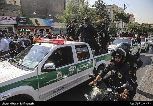 دستگیری اراذل و اوباش محله تهران پارس