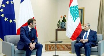 درخواست مکرون از عون در پی عدم تشکیل دولت لبنان