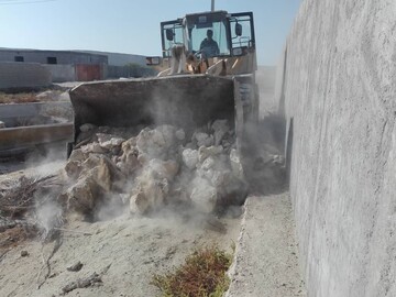 رفع تصرف اراضی ملی به ارزش بیش از ۶۰۰ میلیون ریال در روستای کابلی