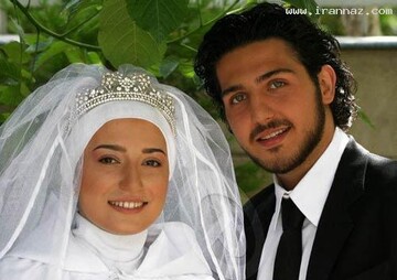 بازیگران در لباس عروسی و دامادی چه شکلی می‌شوند؟