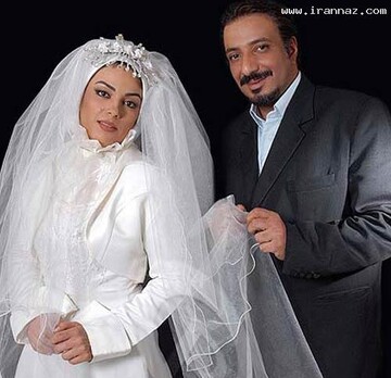 بازیگران در لباس عروسی و دامادی چه شکلی می‌شوند؟