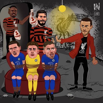 ببینید: خلاصه دیدار لیورپول و چلسی در یک قاب!