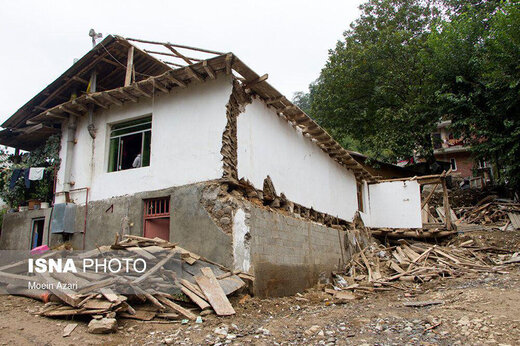 تصاویر | خسارت سیل در غرب گیلان