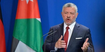 شاه اردن: تنها راه حل تشکیل کشور مستقل فلسطین است