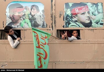 کاروان نمادین راهیان کربلا