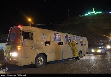 کاروان نمادین راهیان کربلا