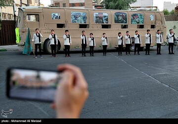 کاروان نمادین راهیان کربلا