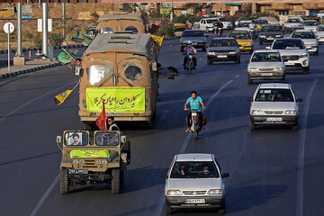 ببینید | کاروان نمادین راهیان کربلا