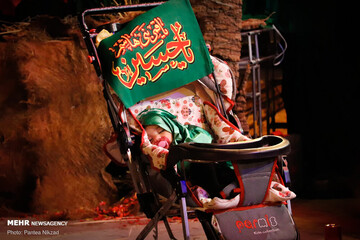سفره حضرت رقیه(س) در میدان امام حسین(ع)