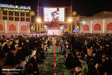 سفره حضرت رقیه(س) در میدان امام حسین(ع)