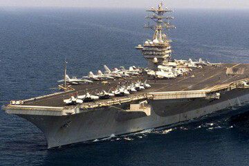 ببینید | پهپادهای سپاه کدام ناو آمریکایی را شناسایی کردند؟