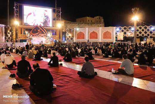 سفره حضرت رقیه(س) در میدان امام حسین(ع)