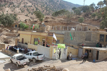 در راستای پویش طرح آجر به آجر مدرسه ۲ کلاسه علوی شهید رخشان روستای بورک شهرستان مارگون افتتاح گردید
