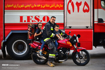 خانواده مردان آتش نشان