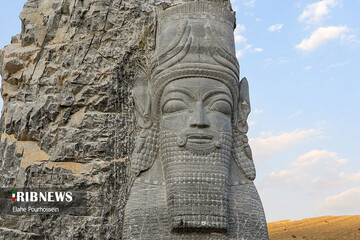 تصاویر | ساخت المان‌های باغ موزه سنگ شیراز