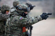 ببینید | تمرینات نیروی‌های ویژه روسی اسپتناز