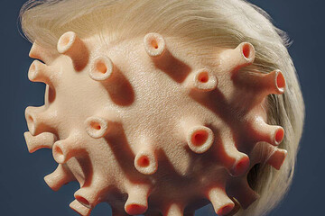 ببینید | طرح جالب گرافیست لبنانی در پی ابتلای ترامپ به کرونا