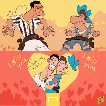 ببینید: جدیدترین رویارویی مسی و رونالدو! 