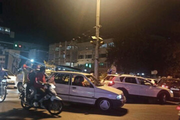 تصاویر | شادی هواداران پرسپولیس پس از صعود به فینال