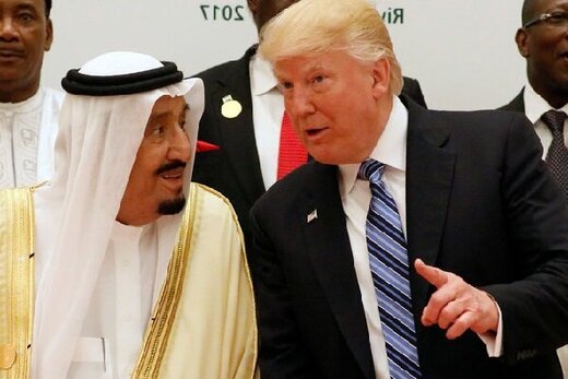  بن سلمان و شاه سعودی برای ترامپ پیام فرستادند