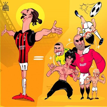 ببینید: زلاتان حاصل ترکیب این پنج نفر!