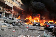 ببینید | انفجار در سوریه ۱۳ کشته و ۵۳ زخمی برجا گذاشت
