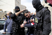 ببینید | دستگیری شرور منطقه مشیریه توسط کوماندوهای پلیس