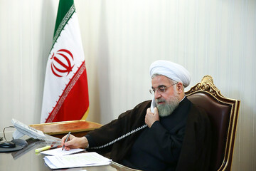 پیام تبریک روحانی به رئیس جمهور تاجیکستان 