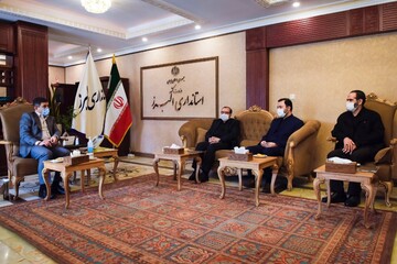 دیدار نمایندگان مردم البرز در مجلس شورای اسلامی با استاندار البرز