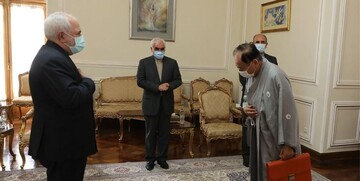 خداحافظی سفیر ژاپن با ظریف/عکس