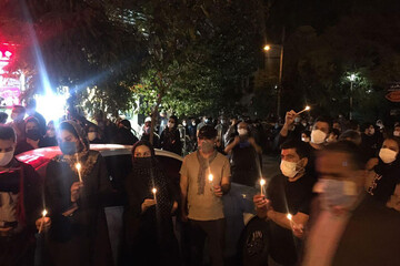 ببینید | روشن کردن شمع به یاد استاد آواز ایران