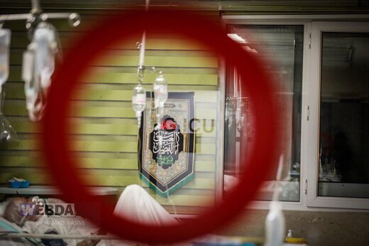 تصاویر تماشایی محمد نسیمی از بخش مراقبت‌های ویژه کرونا: به تو از دور سلام