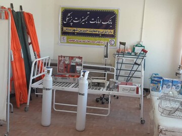 راه اندازی بانک امانات تجهیزات پزشکی در جمعیت هلال احمر کهگیلویه وبویراحمد همزمان با اربعین حسینی