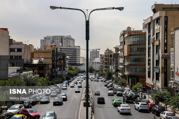 کیفیت هوای تهران در محدوده قابل قبول است