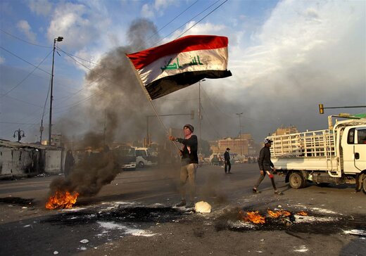 ببینید | آتش زدن کاروان‌های لجستیک آمریکا در عراق به دست گروه‌های مقاومت