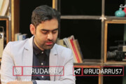 ببینید | شوخی عجیب عزت الله ضرغامی با آیت الله آملی لاریجانی