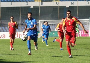 بدشانسی برای مهاجم ایرانی تیم ملی آذربایجان