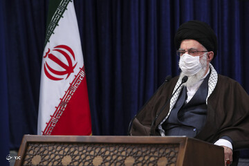 ارتباط تصویری رهبر انقلاب با مراسم مشترک دانش‌آموختگی دانشجویان دانشگاه‌های افسری نیرو‌های مسلح