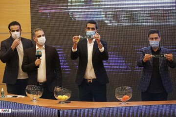 گزارش تصویری از قرعه‌کشی لیگ برتر در فصل بیستم